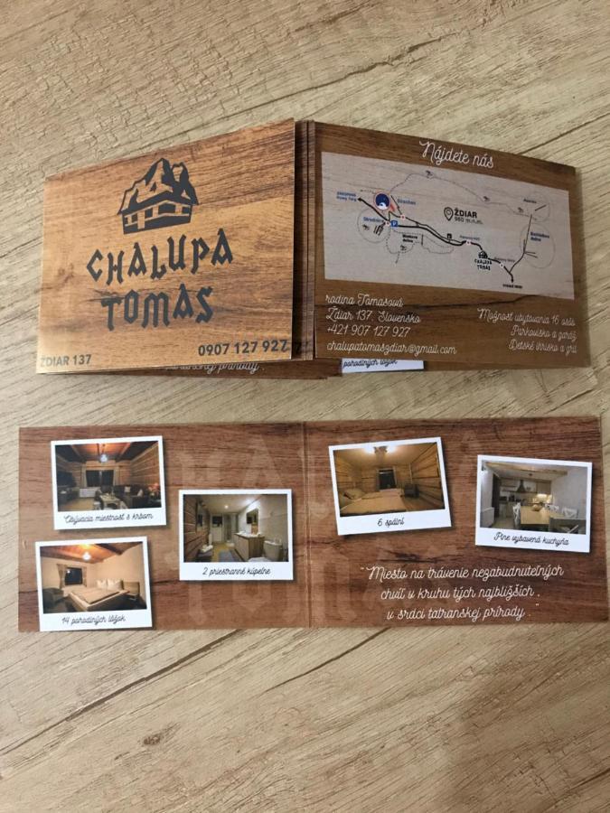 Chalupa Tomas Ždiar Esterno foto